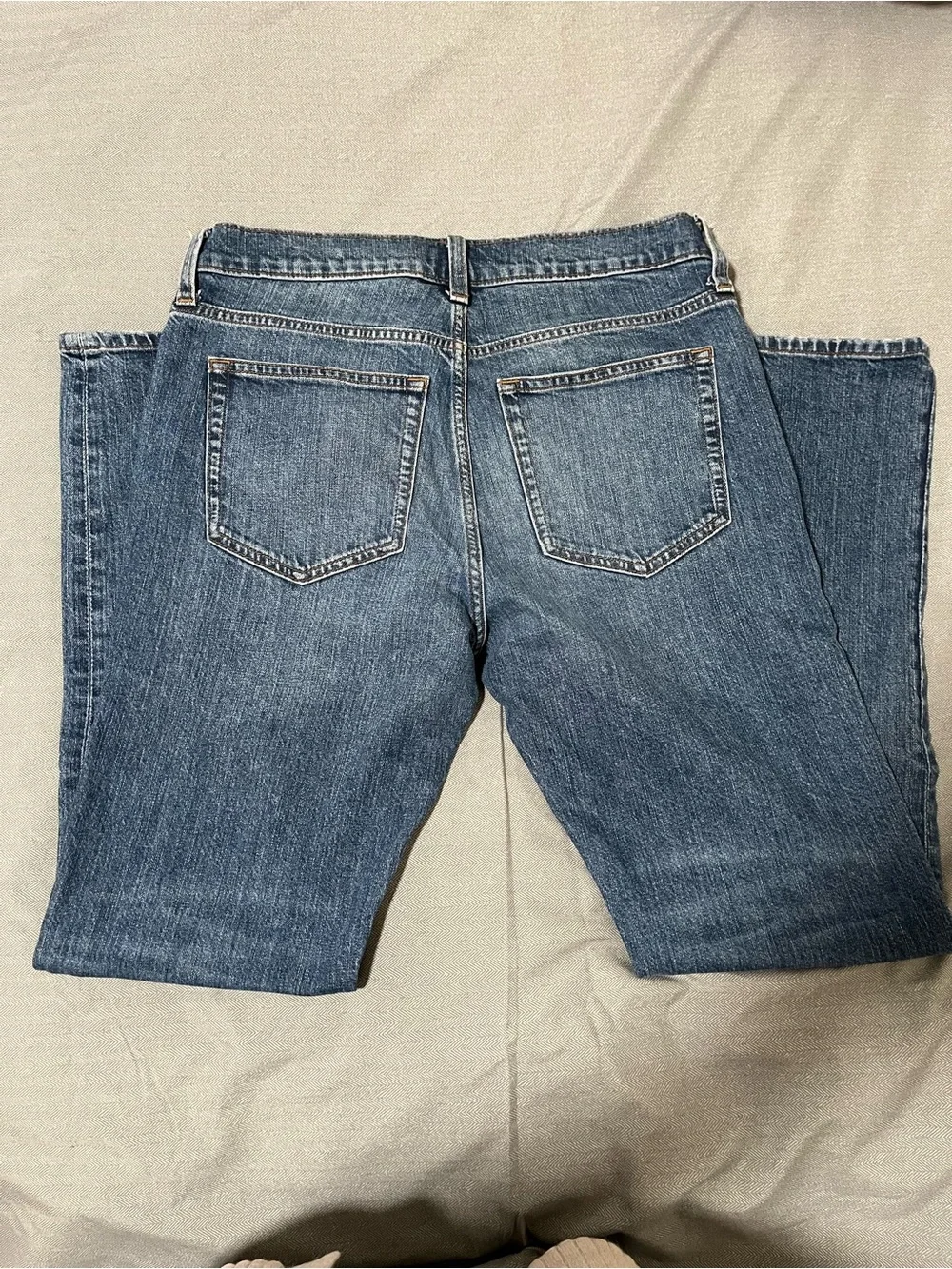 J. Crew Men’s 99% Cotton Light Blue Straight Jeans 29W 30L